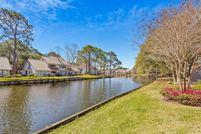 property view of water