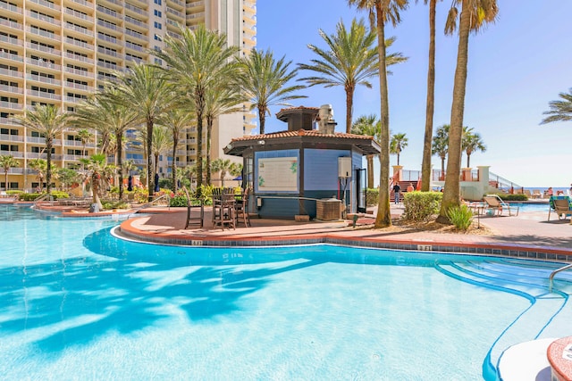 community pool featuring a patio