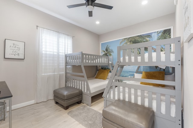75 Sierra Dunes Dr, Miramar Beach, FL 32550 - bedroom featuring recessed lighting, baseboards, and wood finished floors