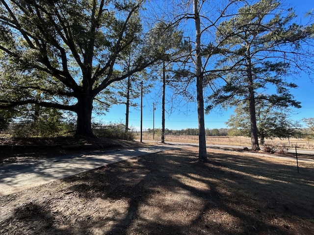 view of road