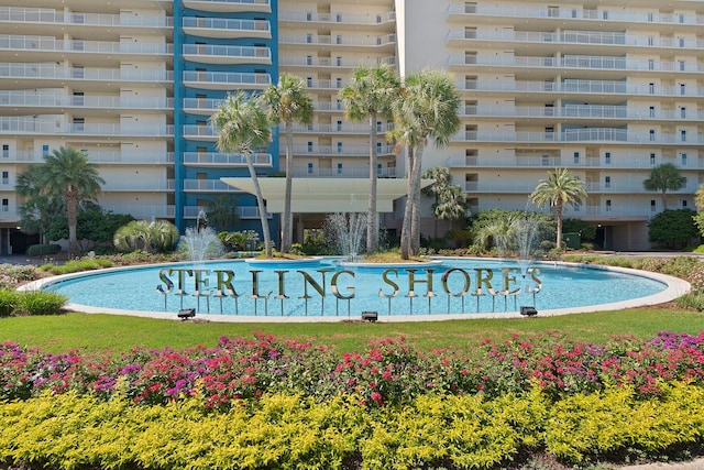 view of community / neighborhood sign