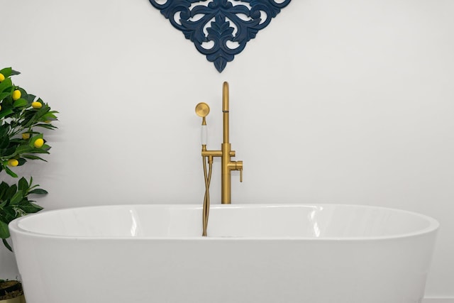 details with a freestanding tub