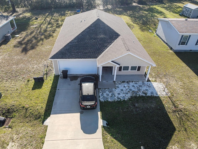 aerial view