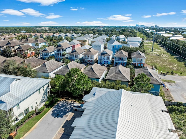 birds eye view of property featuring a residential view