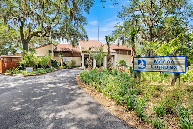 exterior space with driveway