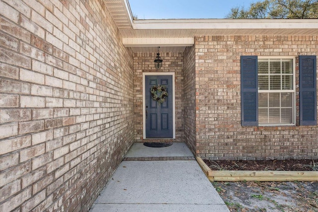 132 Lonnie Jack Dr, Crestview, FL 32536 - doorway to property with brick siding
