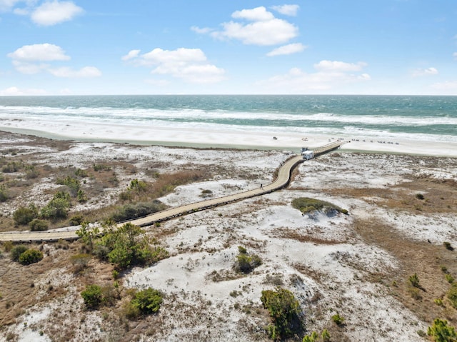 254 E Yacht Pond Ln, Watersound, FL 32461 - view of water feature featuring a beach view