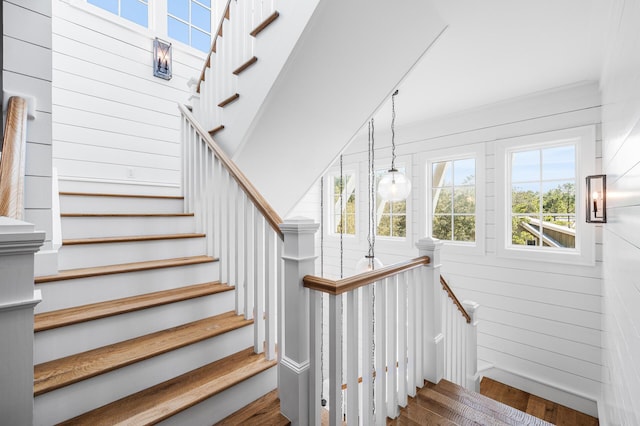 11 Dandelion Dr, Santa Rosa Beach, FL 32459 - stairs with wood finished floors