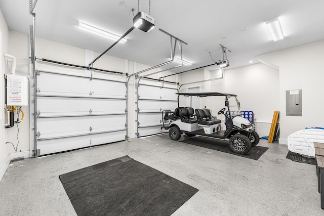 11 Dandelion Dr, Santa Rosa Beach, FL 32459 - garage with electric panel and a garage door opener