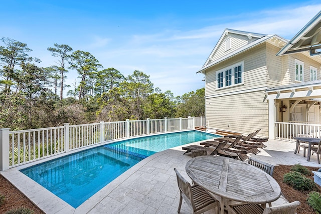 11 Dandelion Dr, Santa Rosa Beach, FL 32459 - view of pool featuring a patio and a pool with connected hot tub