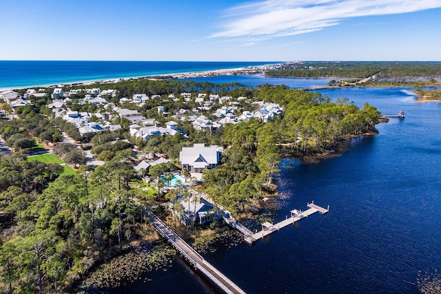 11 Dandelion Dr, Santa Rosa Beach, FL 32459 - aerial view of property's location with a large body of water
