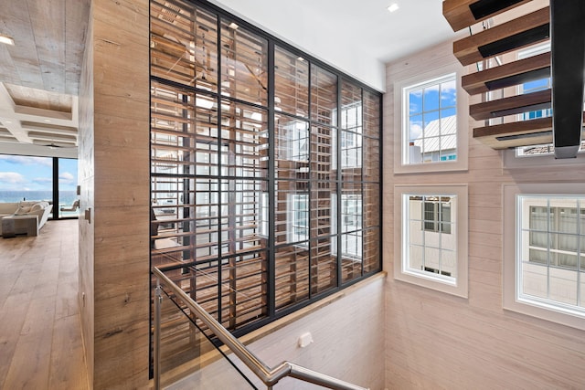 room details featuring wood finished floors