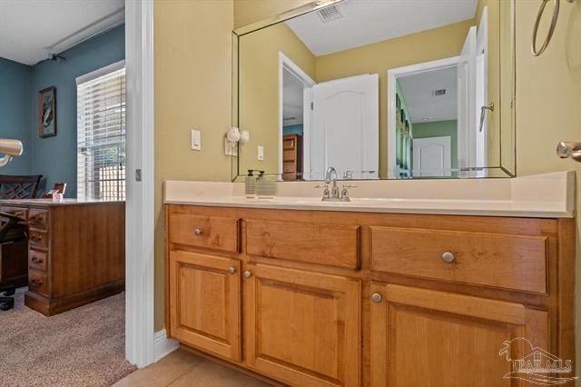 1607 Woodlawn Way, Gulf Breeze, FL 32563 - bathroom featuring vanity