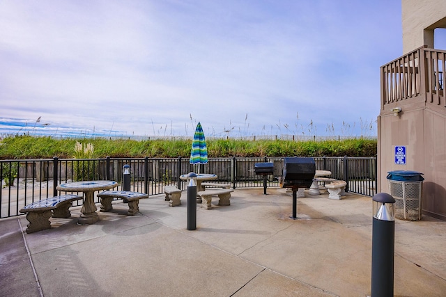 view of patio / terrace with cooling unit