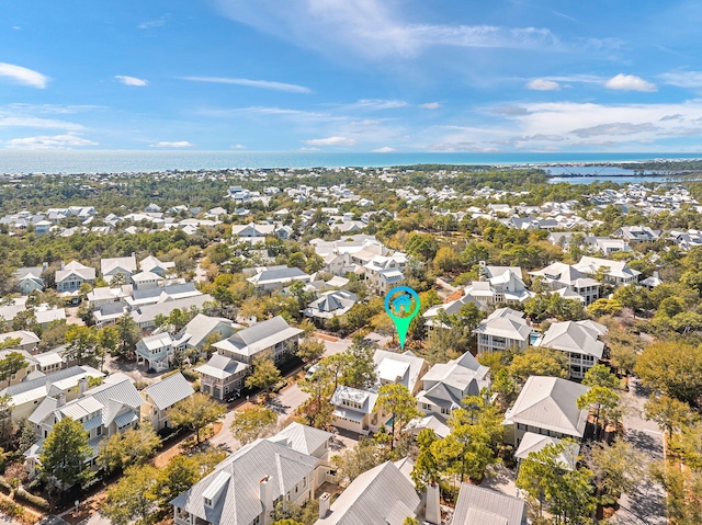 bird's eye view featuring a residential view