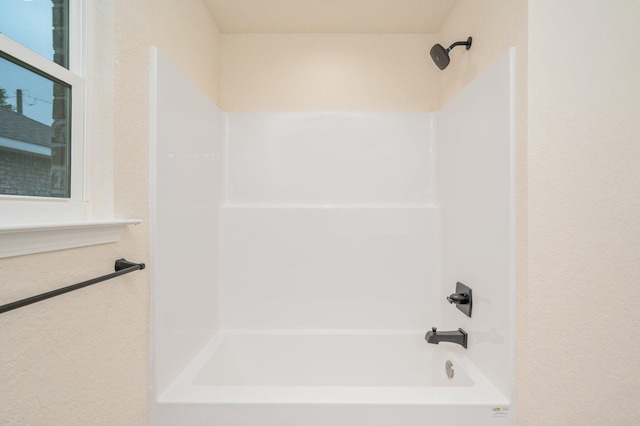 bathroom featuring tub / shower combination