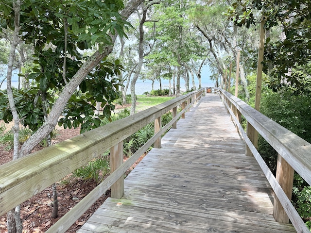 379 Whitman Way, Freeport, FL 32439 - dock area featuring view of water and beach