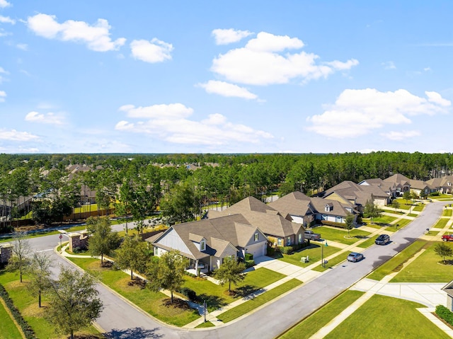 birds eye view of property featuring a residential view