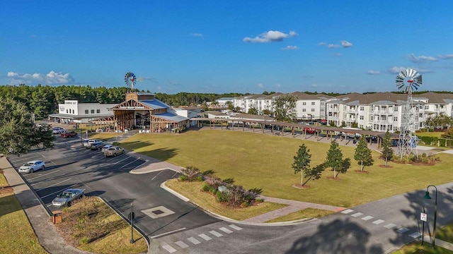 drone / aerial view