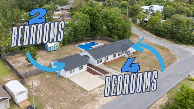 9382 E River Dr, Navarre, FL 32566 - drone / aerial view
