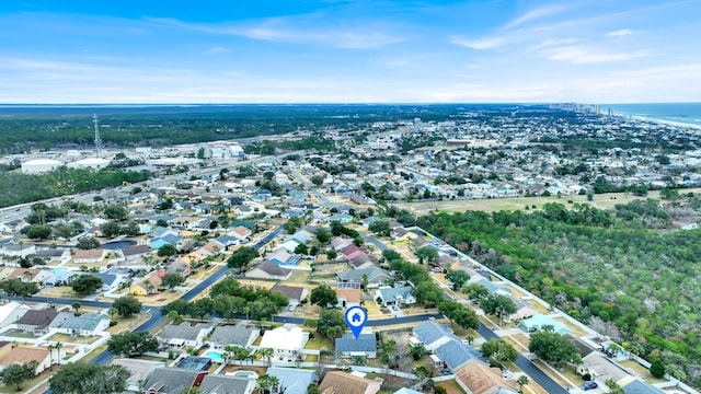 birds eye view of property featuring a residential view