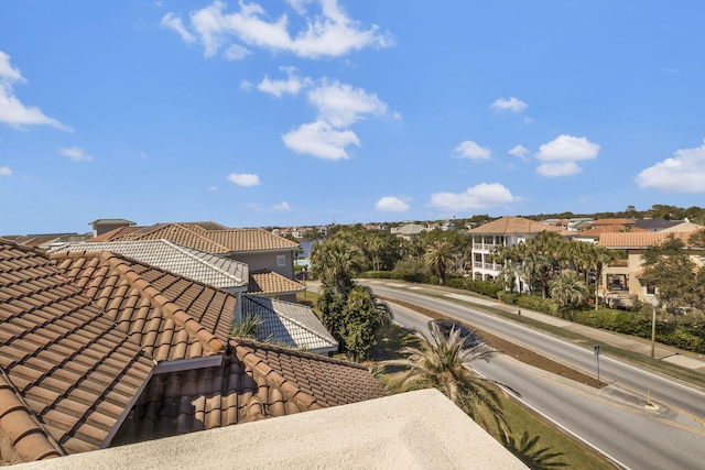 water view with a residential view