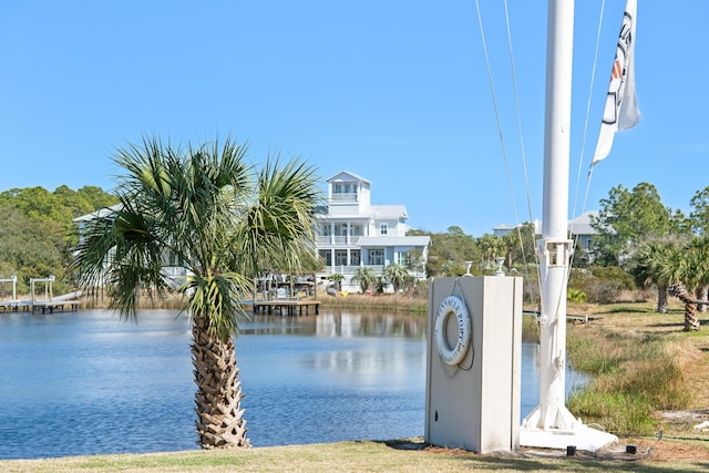 property view of water