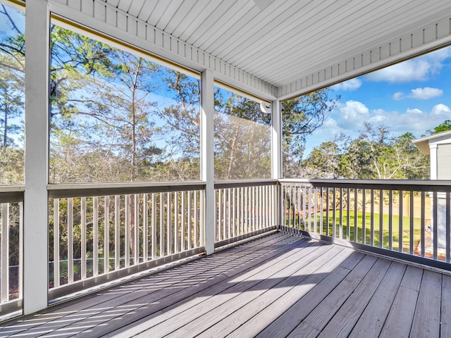 view of deck