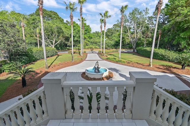 2940 Pine Valley Dr, Miramar Beach, FL 32550 - view of home's community featuring a lawn