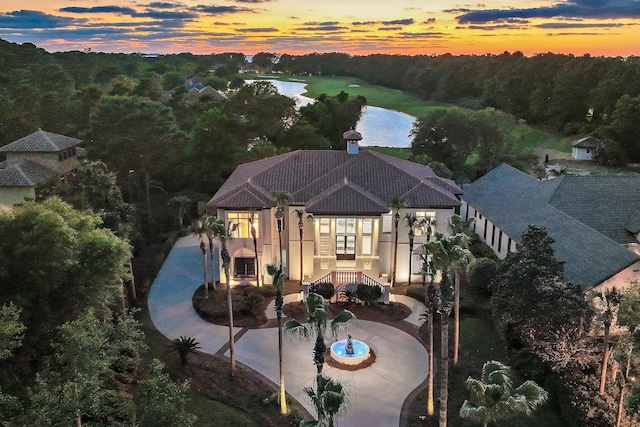 2940 Pine Valley Dr, Miramar Beach, FL 32550 - aerial view featuring a water view