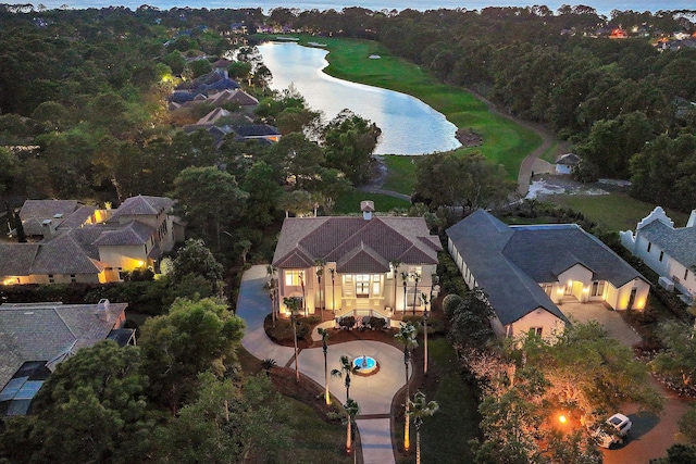 2940 Pine Valley Dr, Miramar Beach, FL 32550 - aerial view with a water view