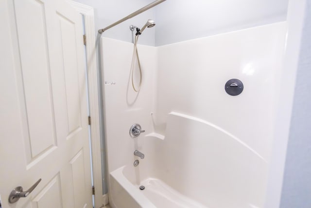 full bath featuring shower / bathing tub combination