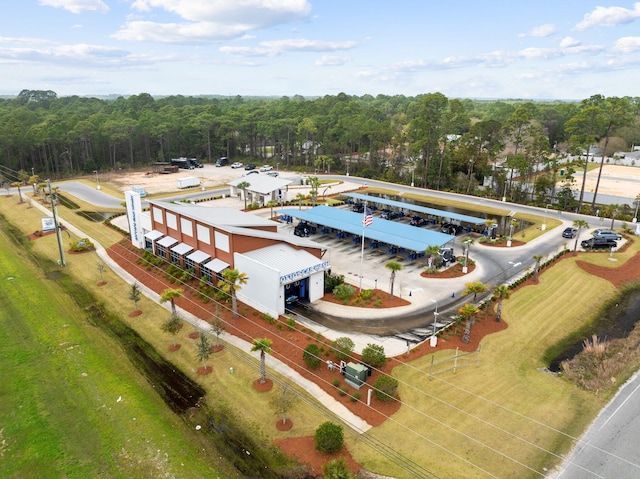 aerial view