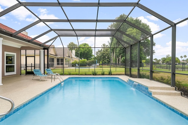 114 Golf Dr, Panama City Beach, FL 32408 - view of pool with a patio