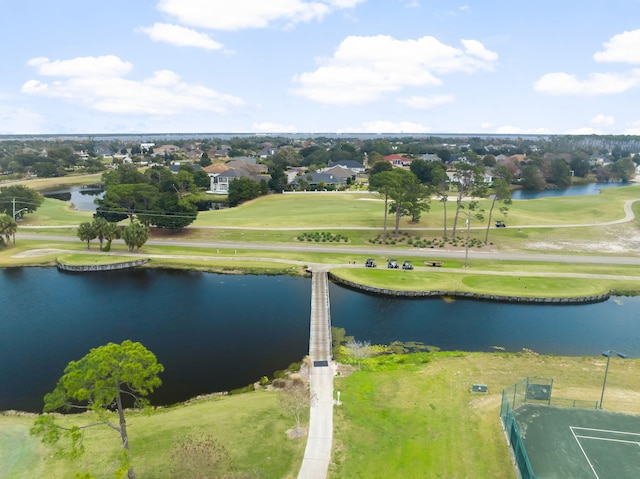 114 Golf Dr, Panama City Beach, FL 32408 - aerial view of a large body of water and a golf course