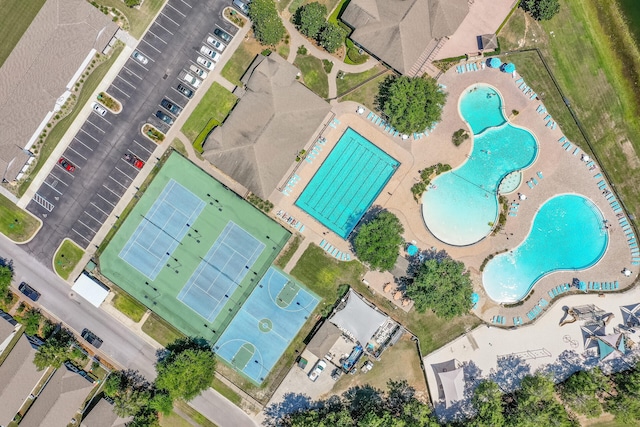 aerial view