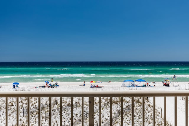 790 Santa Rosa Blvd Unit 304, Fort Walton Beach, FL 32548 - water view featuring a view of the beach