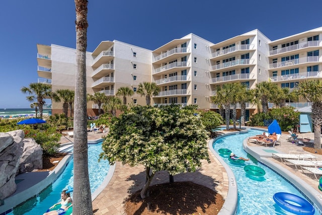 view of pool