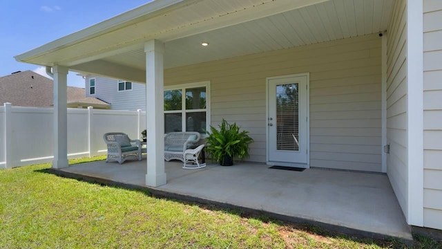 33 Spoonbill Rd, Santa Rosa Beach, FL 32459 - view of patio with fence