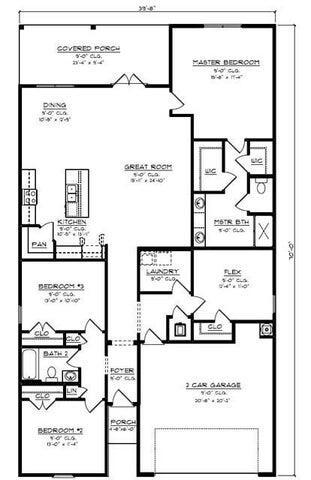 33 Spoonbill Rd, Santa Rosa Beach, FL 32459 - plan