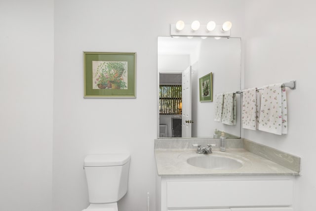 446 Marion Dr, Niceville, FL 32578 - half bath featuring vanity and toilet