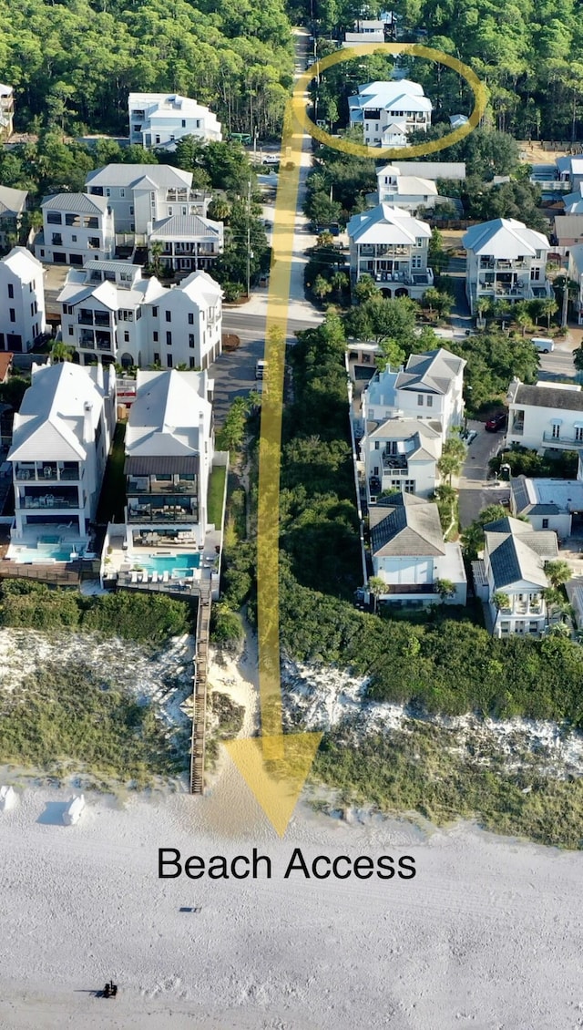90 Montigo Ave, Santa Rosa Beach, FL 32459 - drone / aerial view