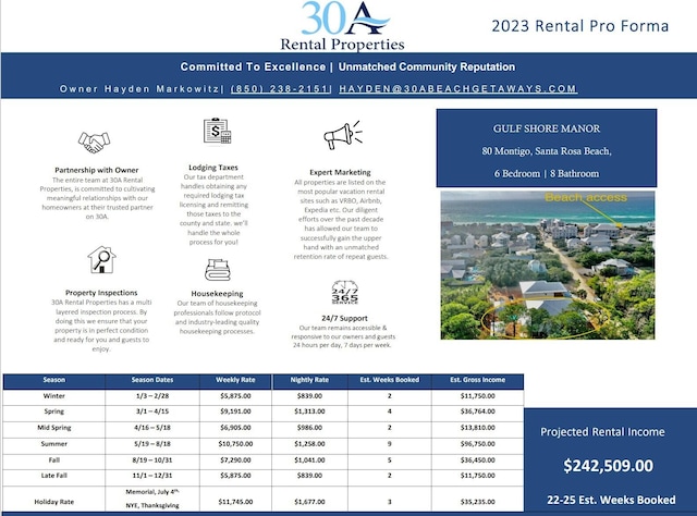 90 Montigo Ave, Santa Rosa Beach, FL 32459 - view of a document