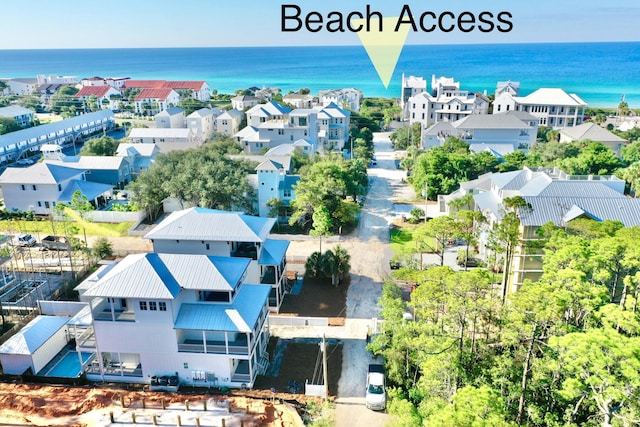 90 Montigo Ave, Santa Rosa Beach, FL 32459 - drone / aerial view of a nearby body of water