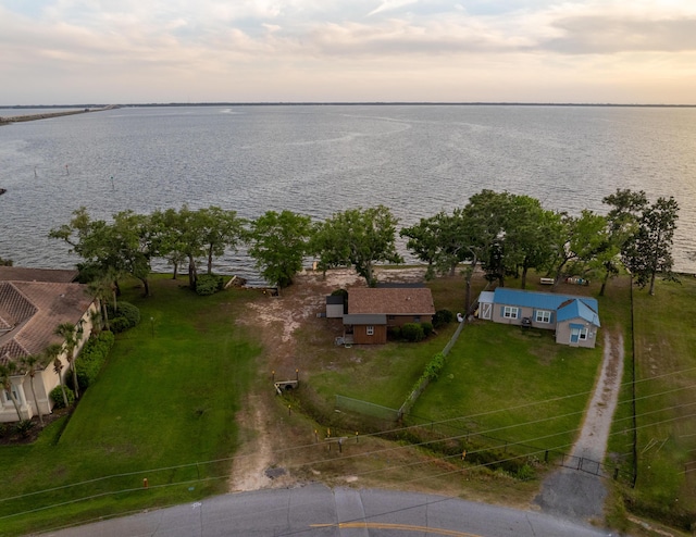 2894 Bay Grove Rd, Freeport, FL 32439 - aerial view at dusk of a water view