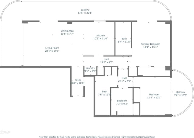 6201 Thomas Dr Unit 1510, Panama City Beach, FL 32408 - view of layout