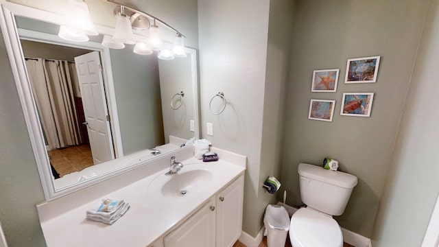 16819 Front Beach Rd Unit 210, Panama City Beach, FL 32413 - full bathroom featuring toilet and vanity
