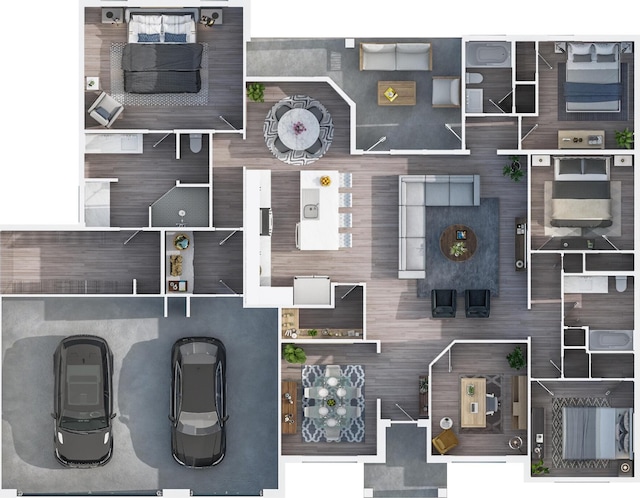 6676 Redfield St, Navarre, FL 32566 - view of layout