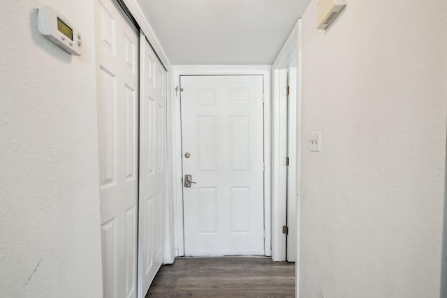 145 Beachfront Trl Unit 102A, Santa Rosa Beach, FL 32459 - hallway with dark wood finished floors