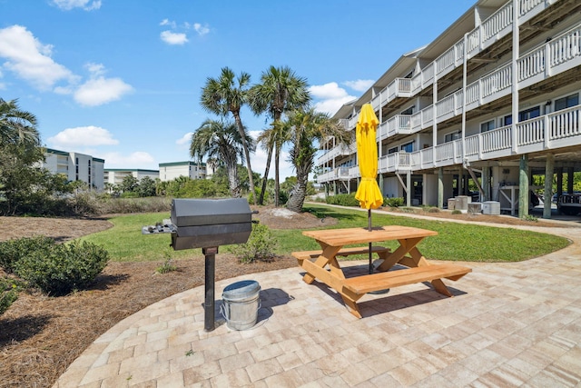 145 Beachfront Trl Unit 102A, Santa Rosa Beach, FL 32459 - view of home's community featuring a patio
